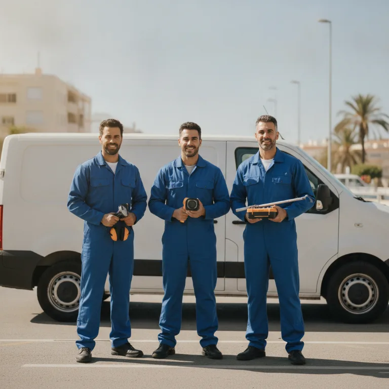 Detección de Fugas de Agua equipo en El Astillero